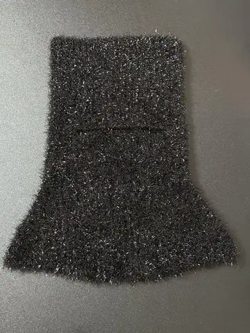 이로지카케 키라키라 고양이 귀 장미 발라클라바 블랙