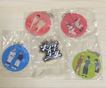킹 오브 콘토 아크릴 키링 5개 세트 캡슐 토이