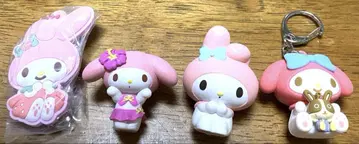 마이멜로디 키링 4개 세트