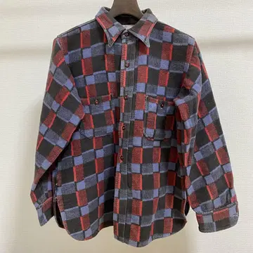 50s 빈티지 헤비 옷깃 더블 바닥 고양이 눈 버튼 40s 60s