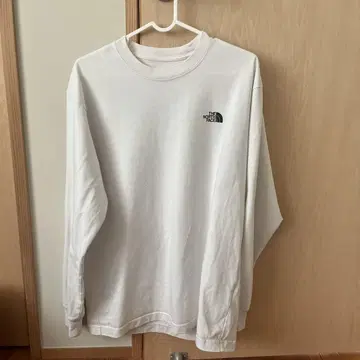 THE NORTH FACE 긴팔 티셔츠 M 화이트 롱티