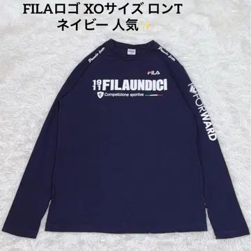 FILA 휠라 롱티 긴팔 티셔츠 XO ( XL~2xL~XL ) 네이비