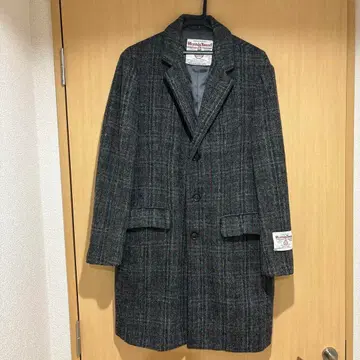 URBAN RESEARCH 로쏘 x Harris Tweed 체스터 코트