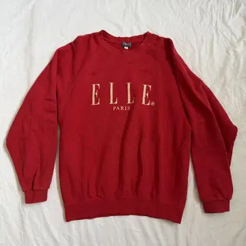 레어 ELLE 엘르 빈티지 로고 맨투맨 프랑스 트레이닝복