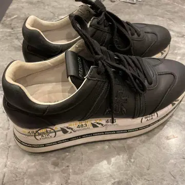 Premiata 블랙 통굽 스니커즈 39 [새상품급] 특별 가격 인하