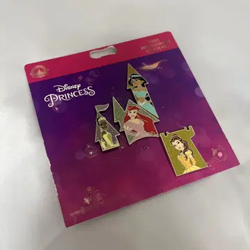 Disney 프린세스 핀 배지 세트