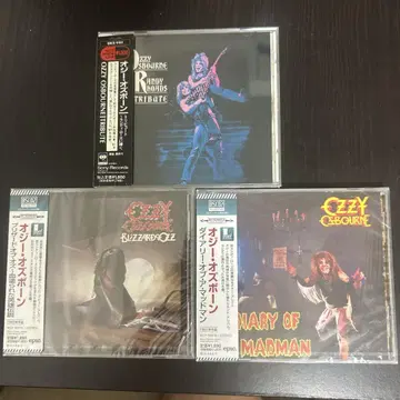 OZZY OSBOURNE 1st 2nd 미개봉 트리뷰트 새상품급