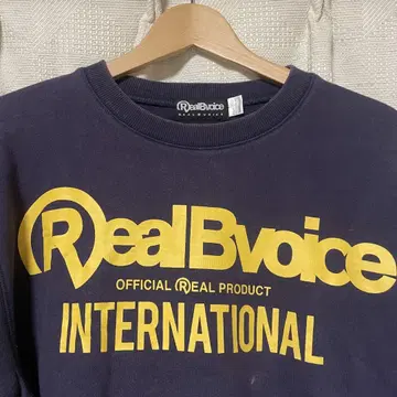 Real Bvoice 네이비 트레이닝복