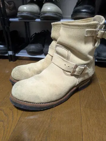 REDWING 레드윙 2965 숏 엔지니어 부츠 스웨이드