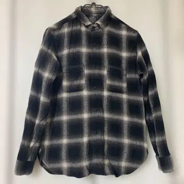 HOOPER WORKS 섀도우 체크 셔츠 사이즈 36