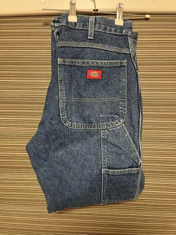 Dickies 워크 팬츠 데님 블루