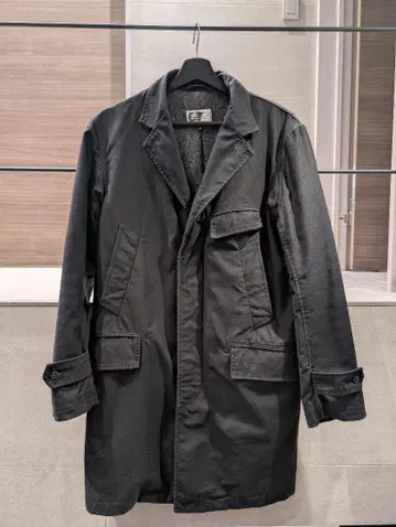 Engineered Garments 블랙 밀리터리 자켓