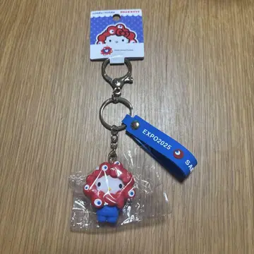 새상품 오사카 간사이 만박 미야쿠미야쿠 산리오 헬로키티 코스튬 키링