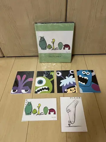 PIXAR 사진 앨범 엽서 세트 픽사전