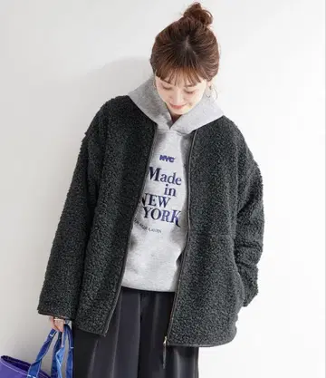 B.C STOCK 보아 파이핑 블루종