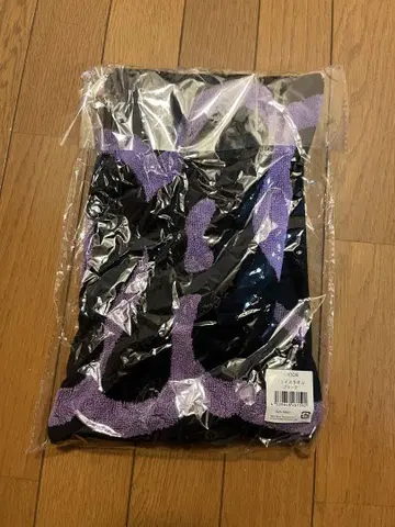 YOASOBI 페이스 타월 블랙 퍼플