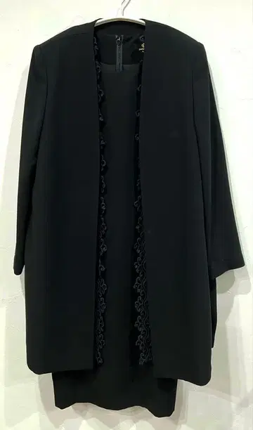 [ 새상품급 ] 카츠라 유미 예복 원피스 자켓 앙상블 사이즈 L