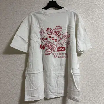 04 Limited Sazabys 티셔츠 화이트 L