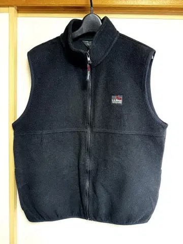[ 초레어 새상품급 ] 90s USA LL.Bean 블랙 플리스 베스트
