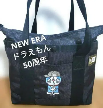 레어 NEW ERA 뉴에라 라운드 백 도라에몽 자수 50주년