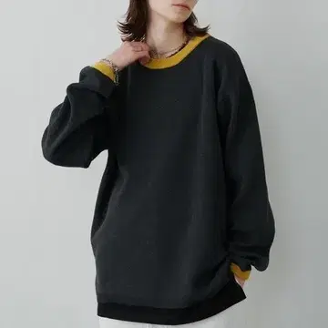 택 포함 미사용품 AIVER T/C 밀라노 리브 링거 니트 M