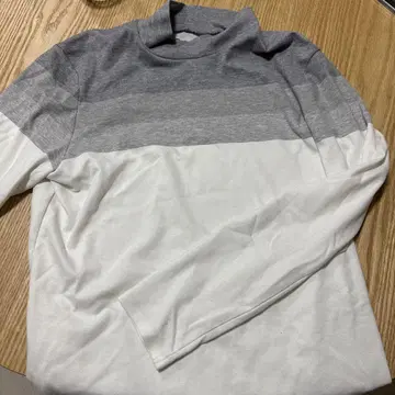 TaylorMade 하이넥 스웨터 그레이/화이트