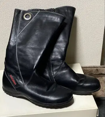 ECCO 블랙 롱 부츠 사이즈 38