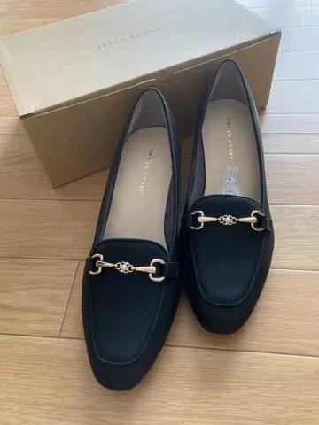 JELLY BEANS 로퍼 펌프스 플랫슈즈 24.5cm 블랙