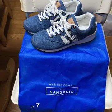 sangacio 뉴즈 데님 스니커즈 뉴