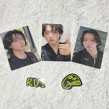 라스피 루이 RUI 트레이딩 카드 스티커