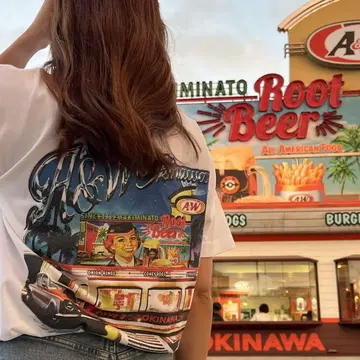A&W 마키미나토점 55주년 한정판 T셔츠