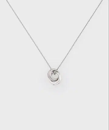 더블 링 모티프 넥클리스 폴 스미스