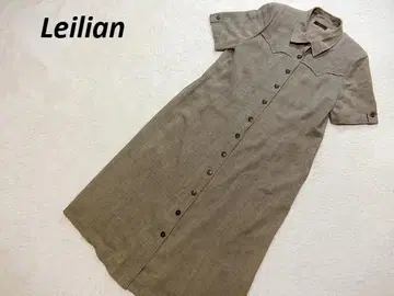Leilian 레리안 청순 셔츠 롱 원피스 15+