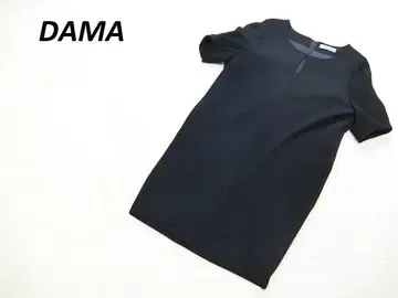 극미품 DAMA 다마 히로미 오시다 포멀 원피스 블랙 9