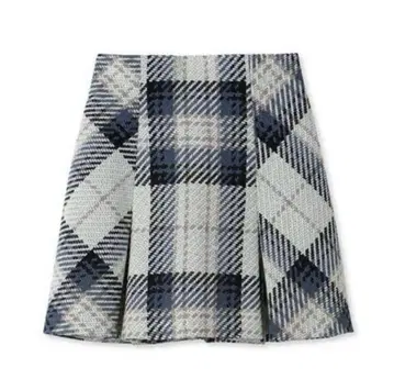 snidel 로빙 체크 미니 스커트