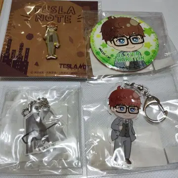 테슬라 노트 올리버 손튼 굿즈 4점 세트
