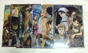 [ 최종 가격 ] 진격의 거인 클리어 아트 컬렉션 7매 세트