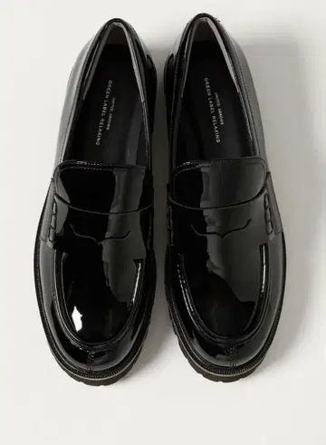 로퍼 블랙 22.5cm 유나이티드 애로우즈 그린 라벨
