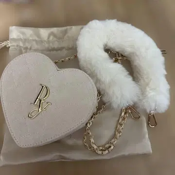 peony Heart things bag 크림