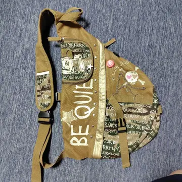 Y2K 바디백 원숄더백 스컬 갸루 00s