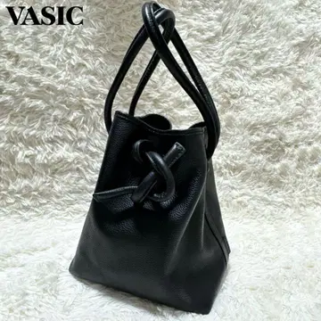 인기! 새상품급 VASIC BOND 핸드백 2way 가죽 블랙