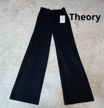 Theory 울 저리 와이드 팬츠 택 포함 XS