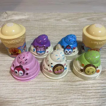 호빵맨 소프트 크림 완구 세트