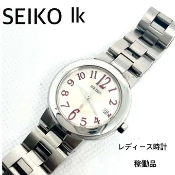 작동품 SEIKO 루키아 여성용 시계 쿼츠