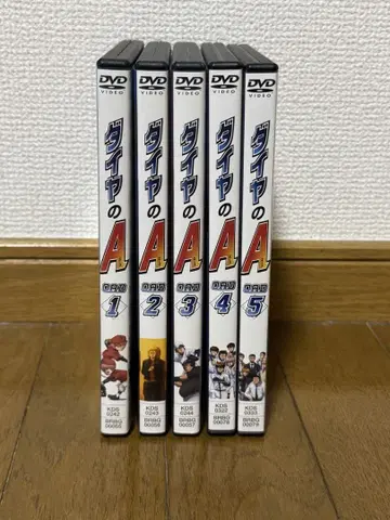 다이아몬드 A 특별판 DVD 5권 전권 세트 OAD OVA