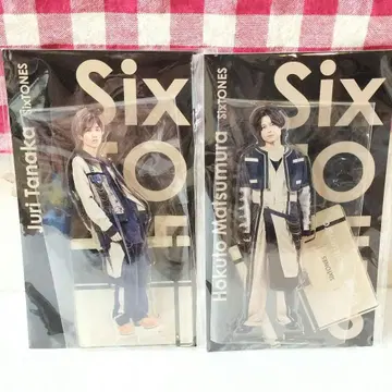 SixTONES 아크릴 스탠드 마츠무라 호쿠토 다나카 쥬리 2022