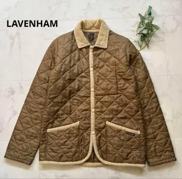 새상품급 LAVENHAM 퀼팅 자켓 34 XS~S 상당 영국제