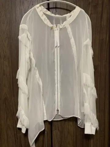 gomme 고무 시스루 가디건