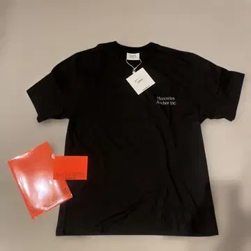 [미사용 새상품] 메르세데스 앵커 잉크 포켓 티셔츠 블랙 M 사이즈