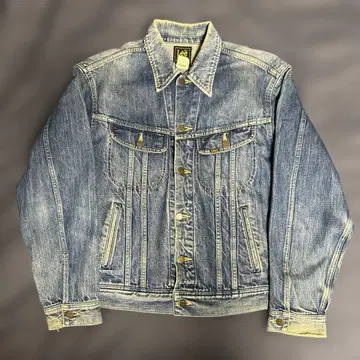 [신 페이드] 90s 빈티지 Lee 데님 자켓 페이드 보로